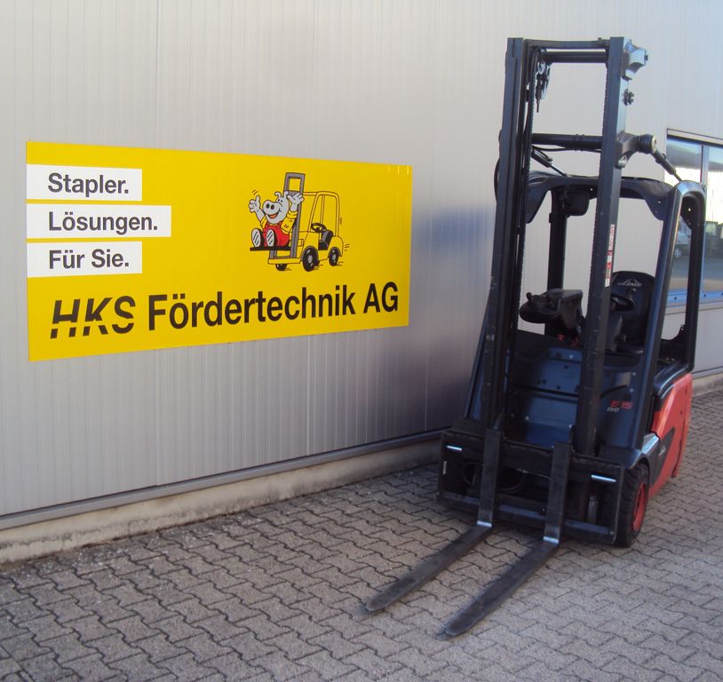 Stapler-Occasion: Linde Frontstapler E15-02 gebraucht Linde E15-02 °°° 3-Rad Elektrostapler