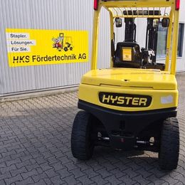 Stapler-Occasion: Hyster Frontstapler J5.5XN6 gebraucht Hyster J5.5XN6 °°° 4-Rad Elektrostapler