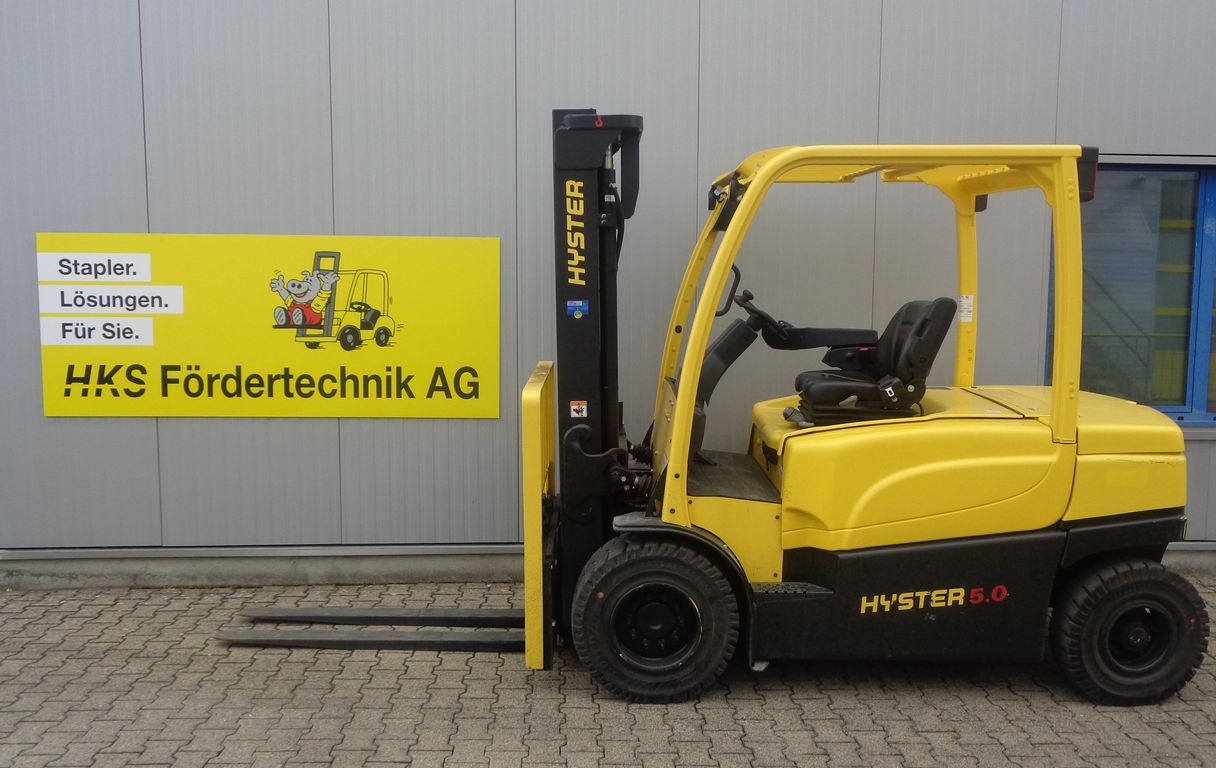 Stapler-Occasion: Hyster Frontstapler J5.0XN gebraucht Hyster J5.0XN °°° 4-Rad Elektrostapler