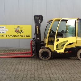 Stapler-Occasion: Hyster Frontstapler J5.5XN6 gebraucht Hyster J5.5XN6 °°° 4-Rad Elektrostapler