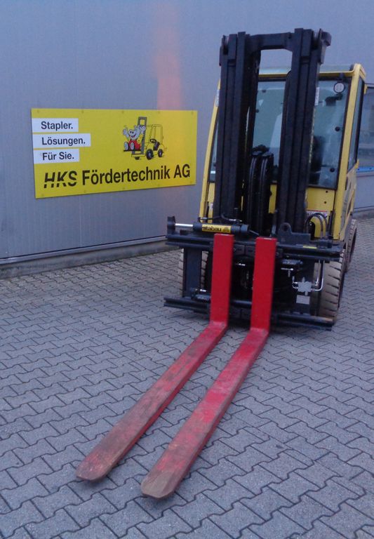 Stapler-Occasion: Hyster Frontstapler J5.5XN6 gebraucht Hyster J5.5XN6 °°° 4-Rad Elektrostapler