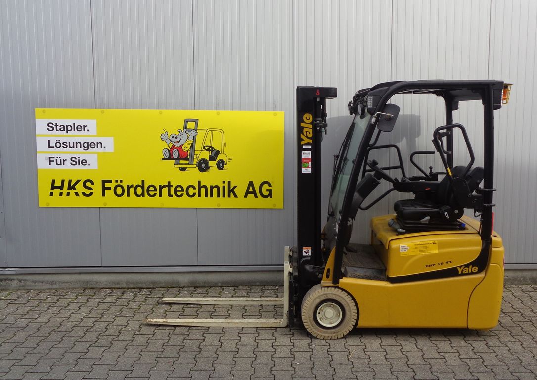 Stapler-Occasion: Yale Frontstapler ERP16VT gebraucht Yale ERP16VT °°° 3-Rad Elektrostapler