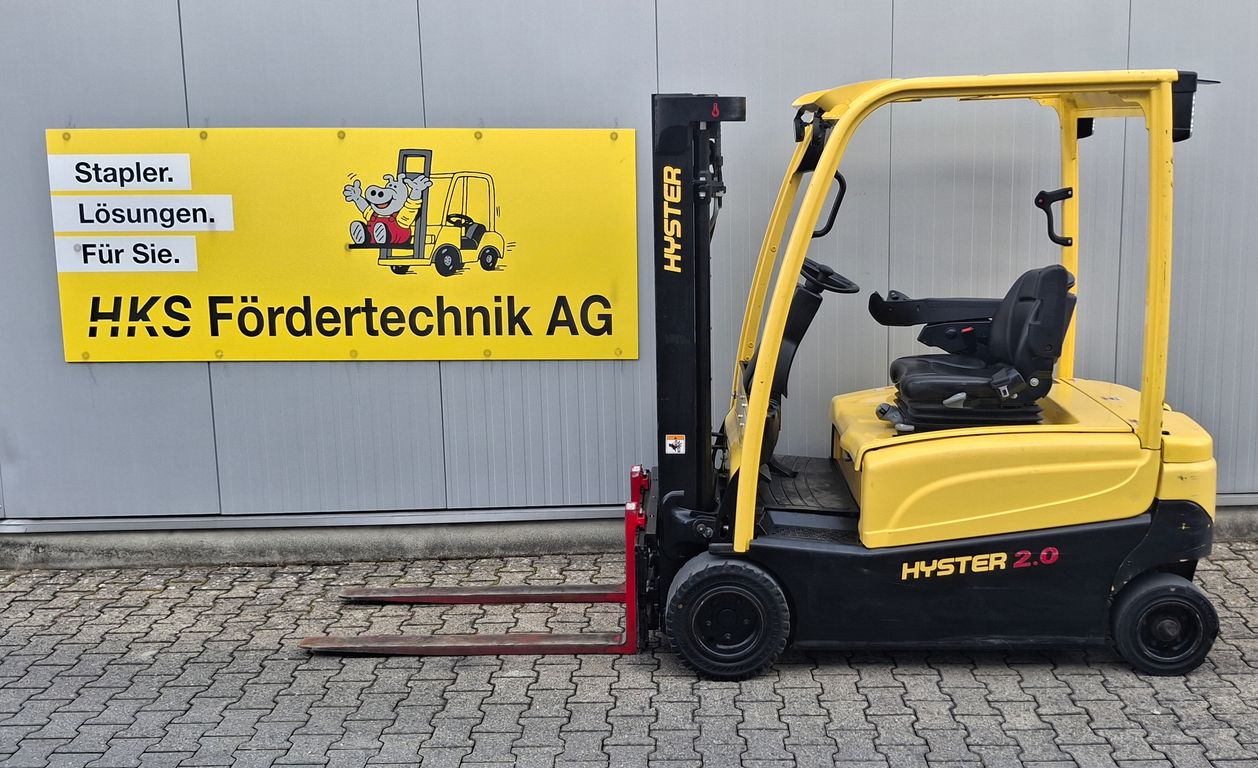 Stapler-Occasion: Hyster Frontstapler J2.0XN LWB gebraucht Hyster J2.0XN LWB °°° 4-Rad Elektrostapler