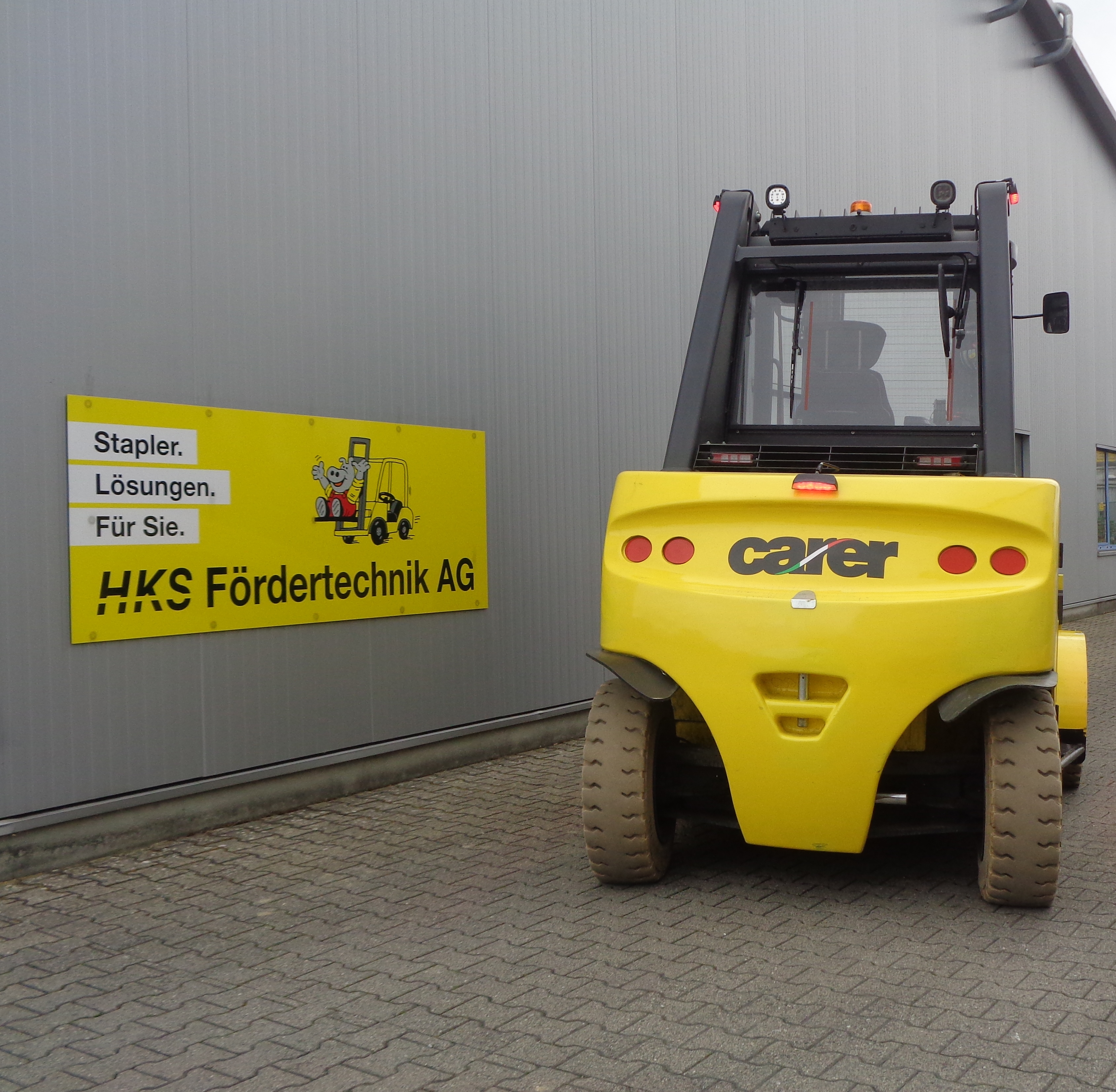 Stapler-Occasion: Carer Frontstapler A80-900X gebraucht Carer A80-900X °°° 4-Rad Elektrostapler