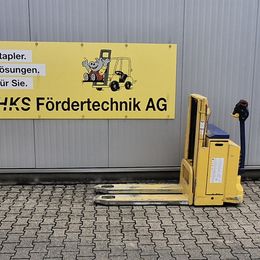 Stapler-Occasion: Stöcklin Gabelhochhubwagen EDD1000, Initialhub gebraucht Stöcklin EDD1000, Initialhub °°° Hochhubwagen