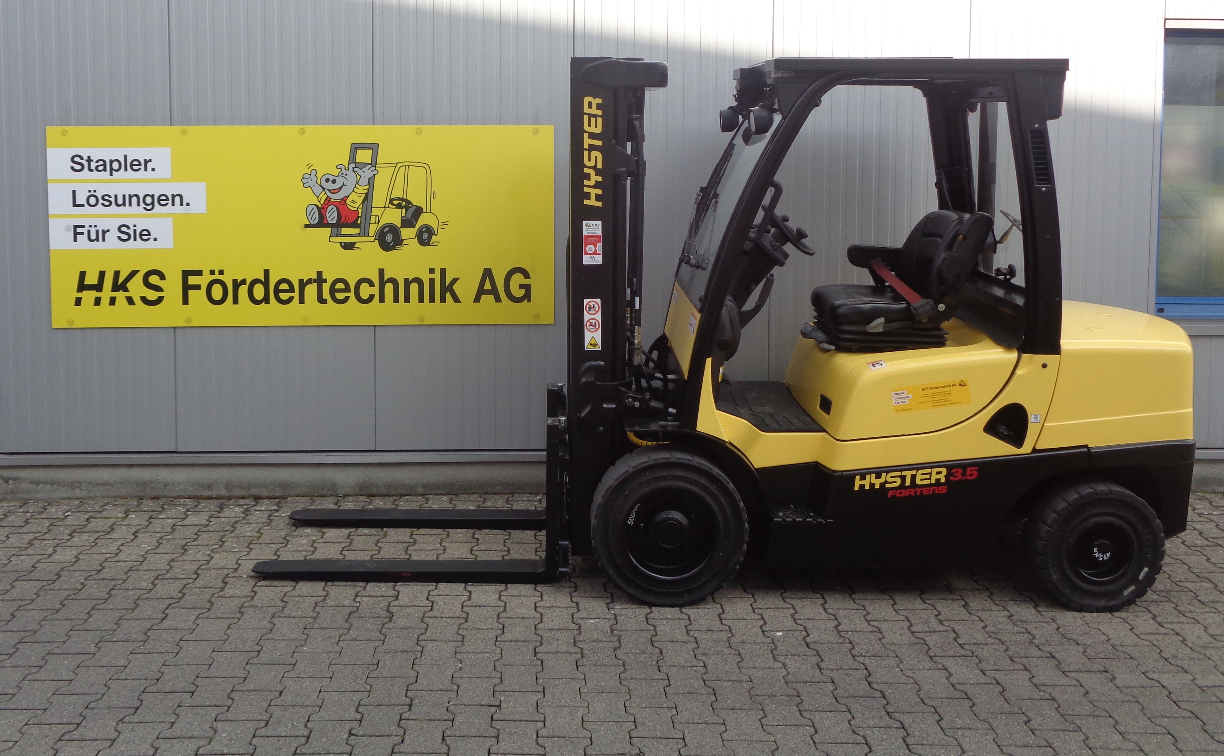 Stapler-Occasion: Hyster Frontstapler H3.5FT gebraucht Hyster H3.5FT °°° Dieselstapler