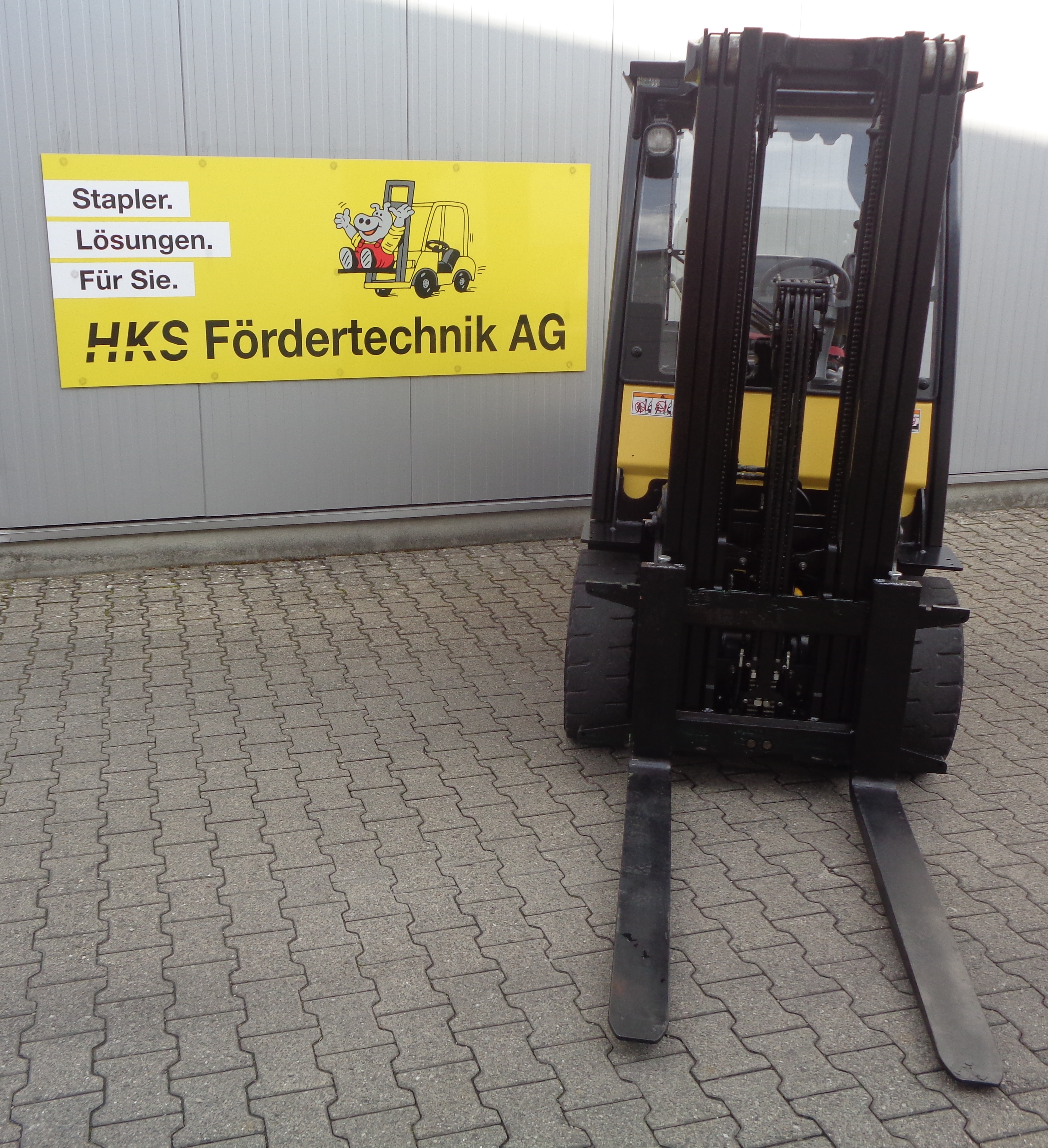 Stapler-Occasion: Hyster Frontstapler H3.5FT gebraucht Hyster H3.5FT °°° Dieselstapler