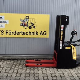 Stapler-Occasion: Hyster Gabelhochhubwagen S1.2S mit Plattform gebraucht Hyster S1.2S mit Plattform °°° Hochhubwagen