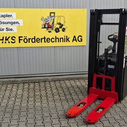 Stapler-Occasion: Hyster Gabelhochhubwagen S1.2S mit Plattform gebraucht Hyster S1.2S mit Plattform °°° Hochhubwagen
