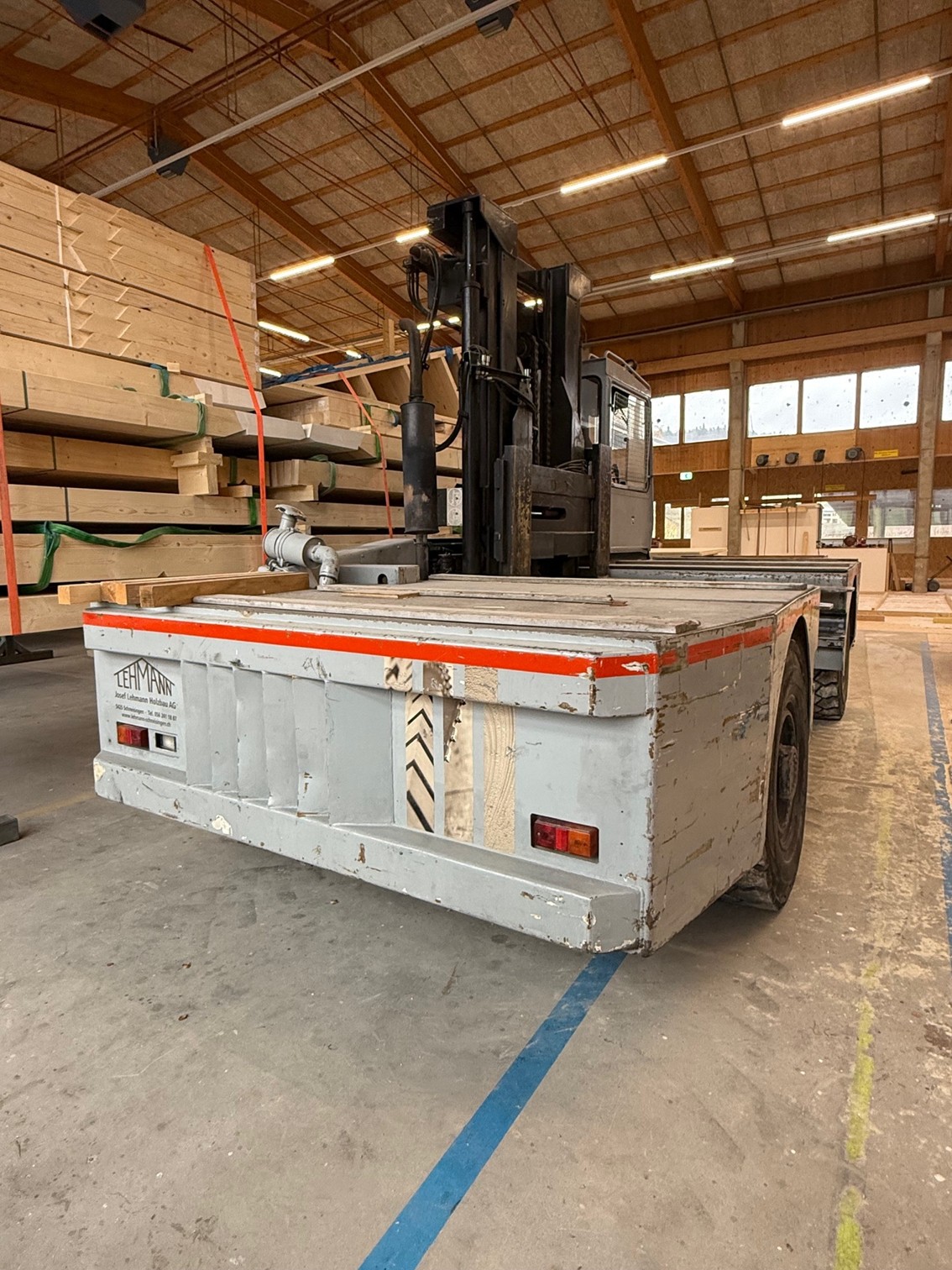 Stapler-Occasion: Kalmar Seitenstapler DFO 80 gebraucht Kalmar DFO 80 °°° Seitenstapler