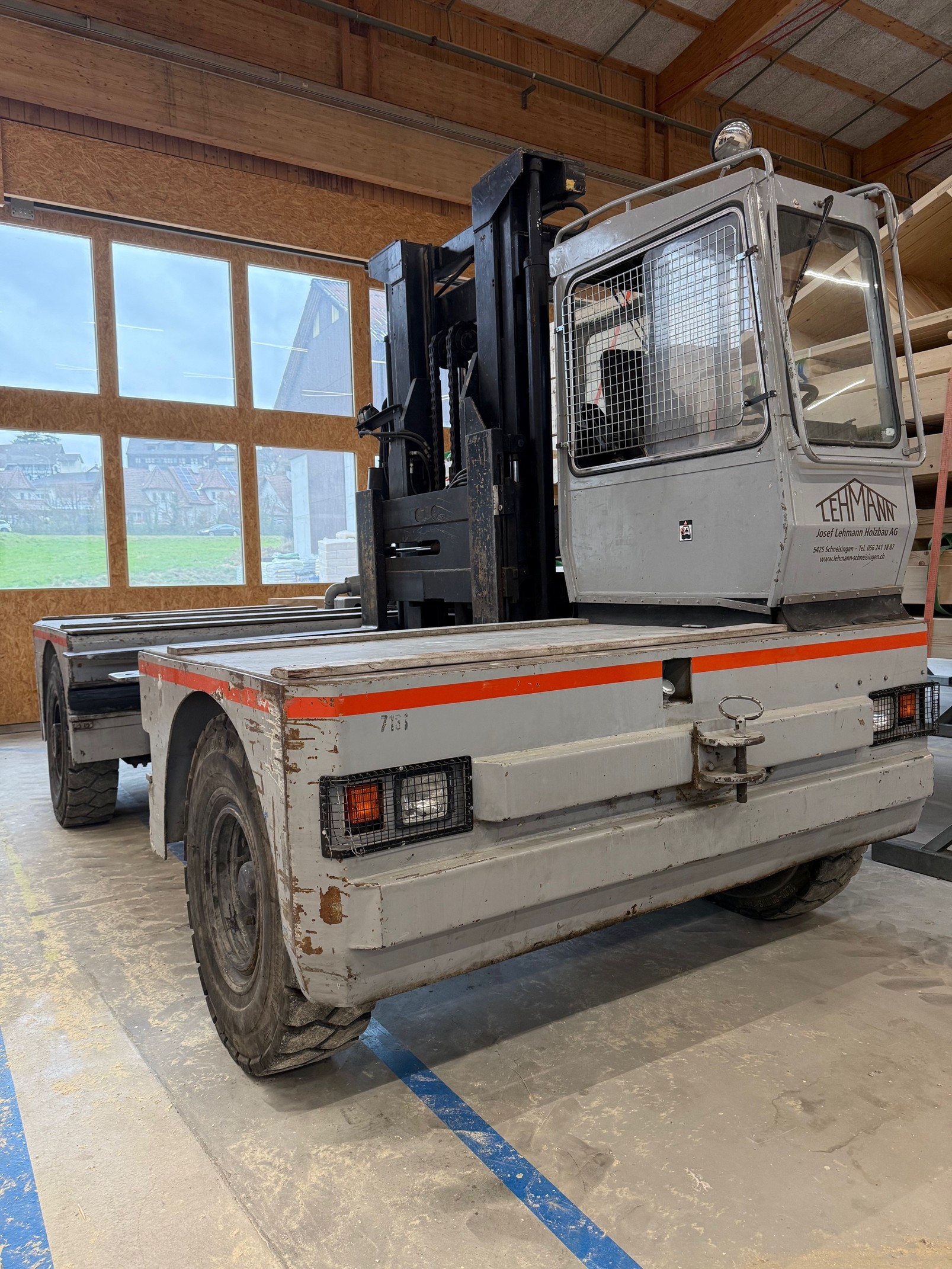 Stapler-Occasion: Kalmar Seitenstapler DFO 80 gebraucht Kalmar DFO 80 °°° Seitenstapler