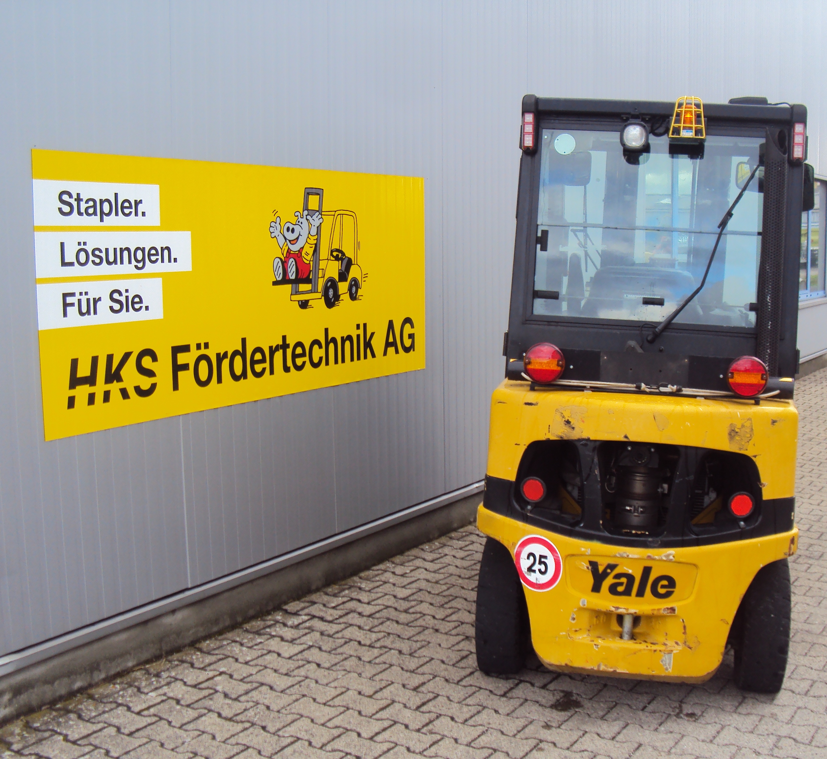 Stapler-Occasion: Yale Frontstapler GDP30VX gebraucht Yale GDP30VX °°° Dieselstapler