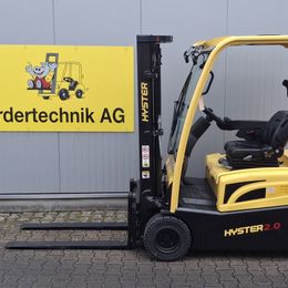Stapler-Occasion: Hyster Frontstapler J2.0XN LWB gebraucht Hyster J2.0XN LWB °°° 4-Rad Elektrostapler