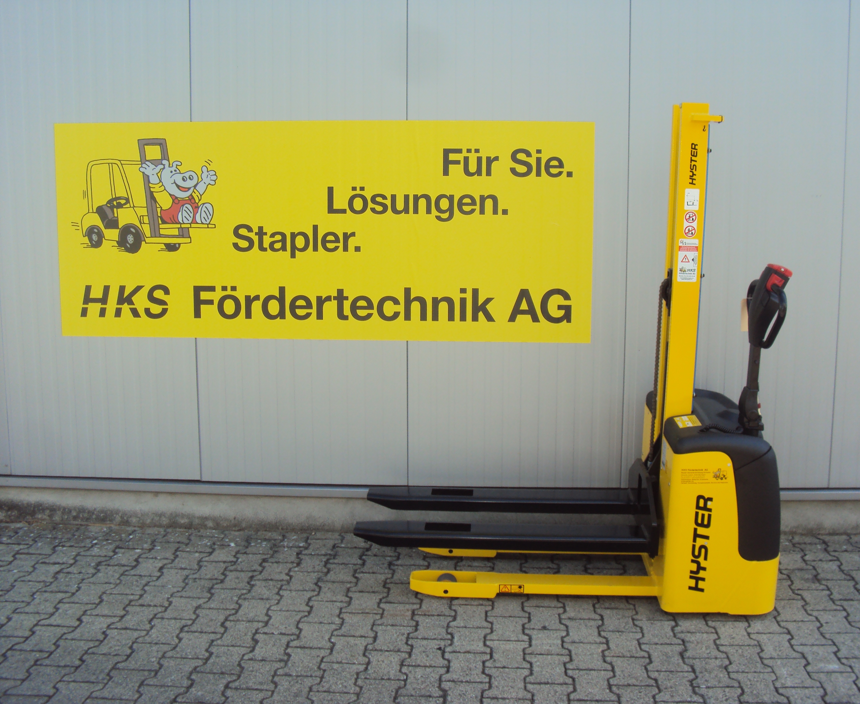 Stapler-Occasion: Hyster Gabelhochhubwagen SC1.0 gebraucht Hyster SC1.0 °°° Hochhubwagen