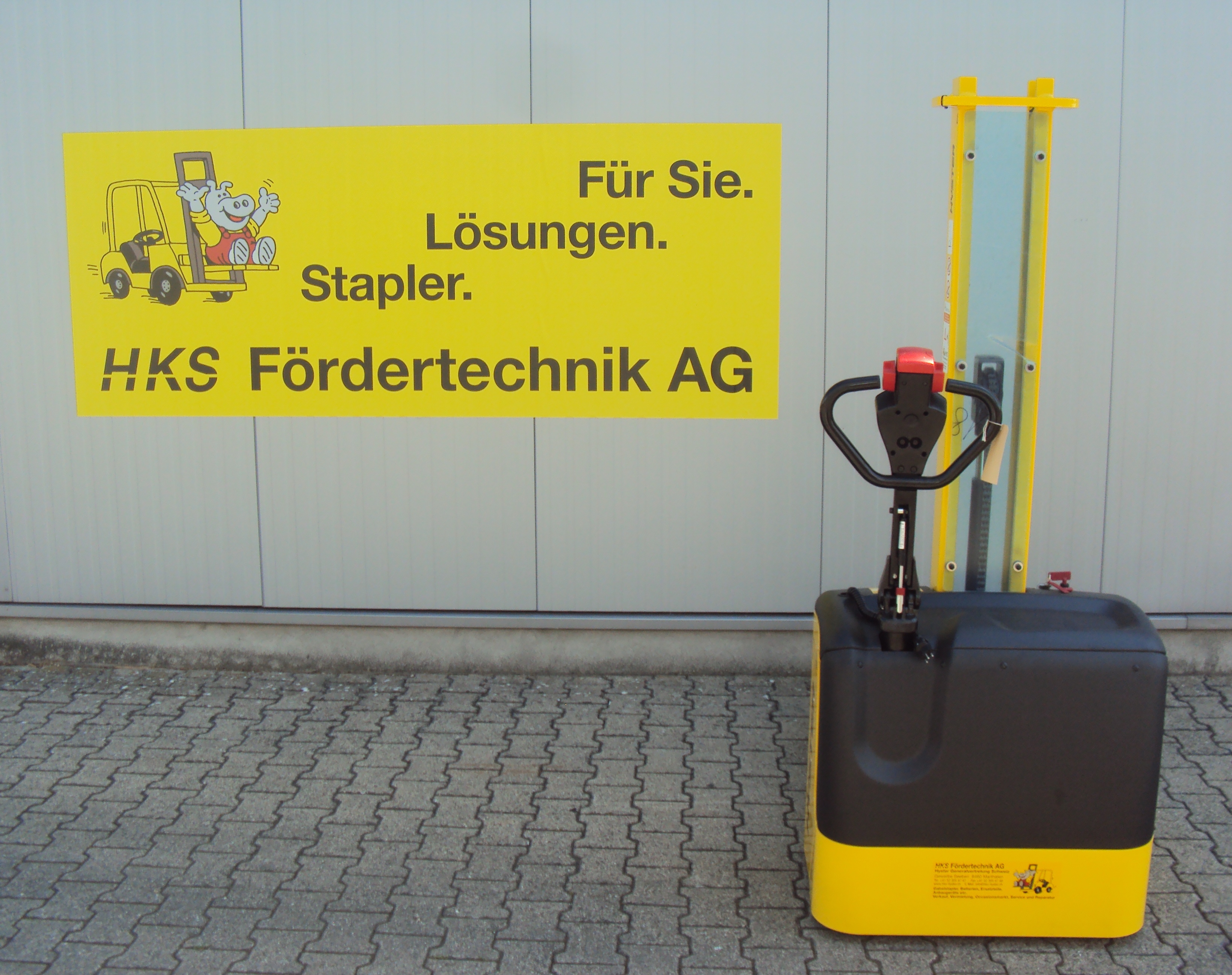 Stapler-Occasion: Hyster Gabelhochhubwagen SC1.0 gebraucht Hyster SC1.0 °°° Hochhubwagen