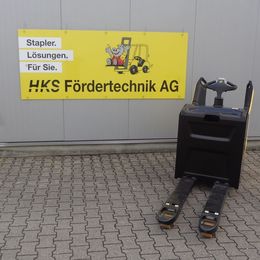Stapler-Occasion: Hyster Gabelhubwagen P2.5S mit Plattform gebraucht Hyster P2.5S mit Plattform °°° Niederhubwagen