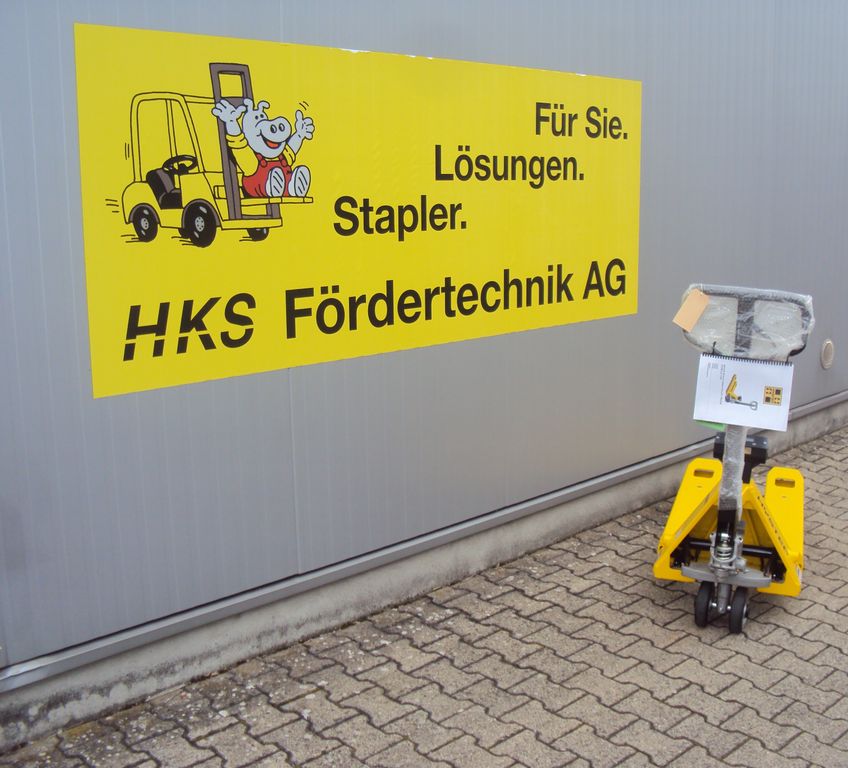 Stapler-Occasion: Hyster Gabelhubwagen 1100 gebraucht Hyster 1100 °°° Hubwagen mit Waage