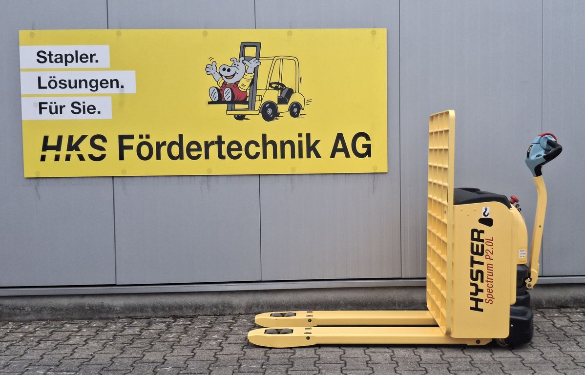 Stapler-Occasion: Hyster Gabelhubwagen P2.0L AC gebraucht Hyster P2.0L AC °°° Niederhubwagen