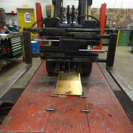 Klammergabel, drehbar Stabau