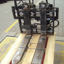 Griptech Zinkenverstellgerät RG2-20 FS15 gebraucht Zinkenverstellgerät Griptech