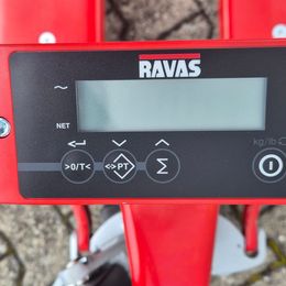 RAVAS 1100 °°° Hubwagen mit Waage