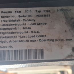 Zinkenverstellgerät mit Seitenschub Meyer