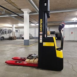 Stapler-Occasion: Hyster Gabelhochhubwagen S1.0 gebraucht Hyster S1.0 °°° Hochhubwagen