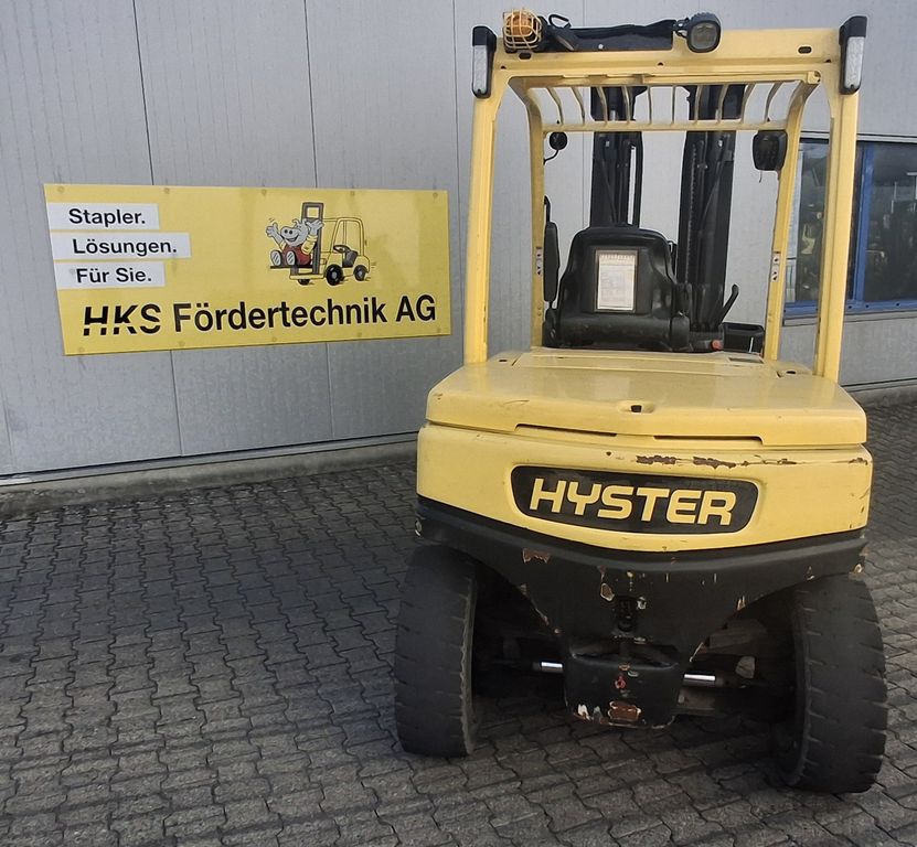 Stapler-Occasion: Hyster Frontstapler J5.5XN6 gebraucht Hyster J5.5XN6 °°° 4-Rad Elektrostapler