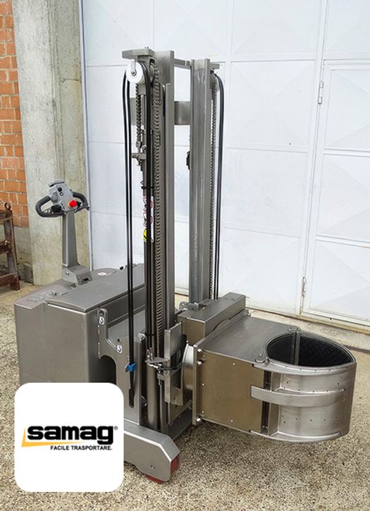 Inox Gabelhubwagen